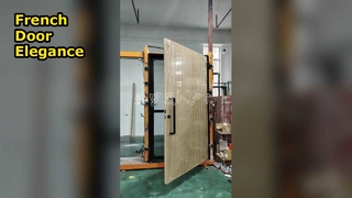 French Style Glass Door for Elegant Home Design